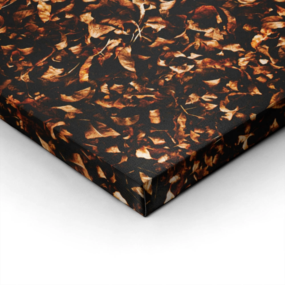 Πίνακας σε Καμβά RUSTIC FARMHOUSE DRIED LEAVES 8