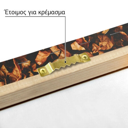 Πίνακας σε Καμβά RUSTIC FARMHOUSE DRIED LEAVES 8 -  Sticky 4