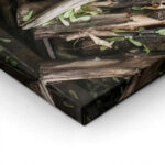 Πίνακας σε Καμβά RUSTIC FARMHOUSE DRIED WOOD
