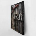 Πίνακας σε Καμβά RUSTIC FARMHOUSE EAT