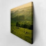 Πίνακας σε Καμβά RUSTIC FARMHOUSE FIELD 5