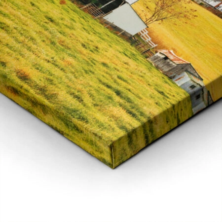 Πίνακας σε Καμβά RUSTIC FARMHOUSE FIELD CABIN 7 -  Sticky 1