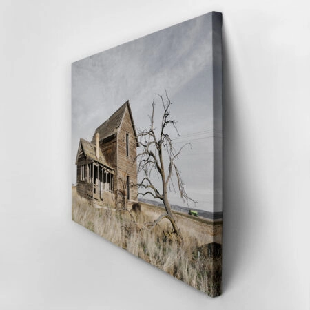 Πίνακας σε Καμβά RUSTIC FARMHOUSE FIELD CABIN 8 -  Sticky 2
