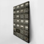 Πίνακας σε Καμβά RUSTIC FARMHOUSE FILE CABINET