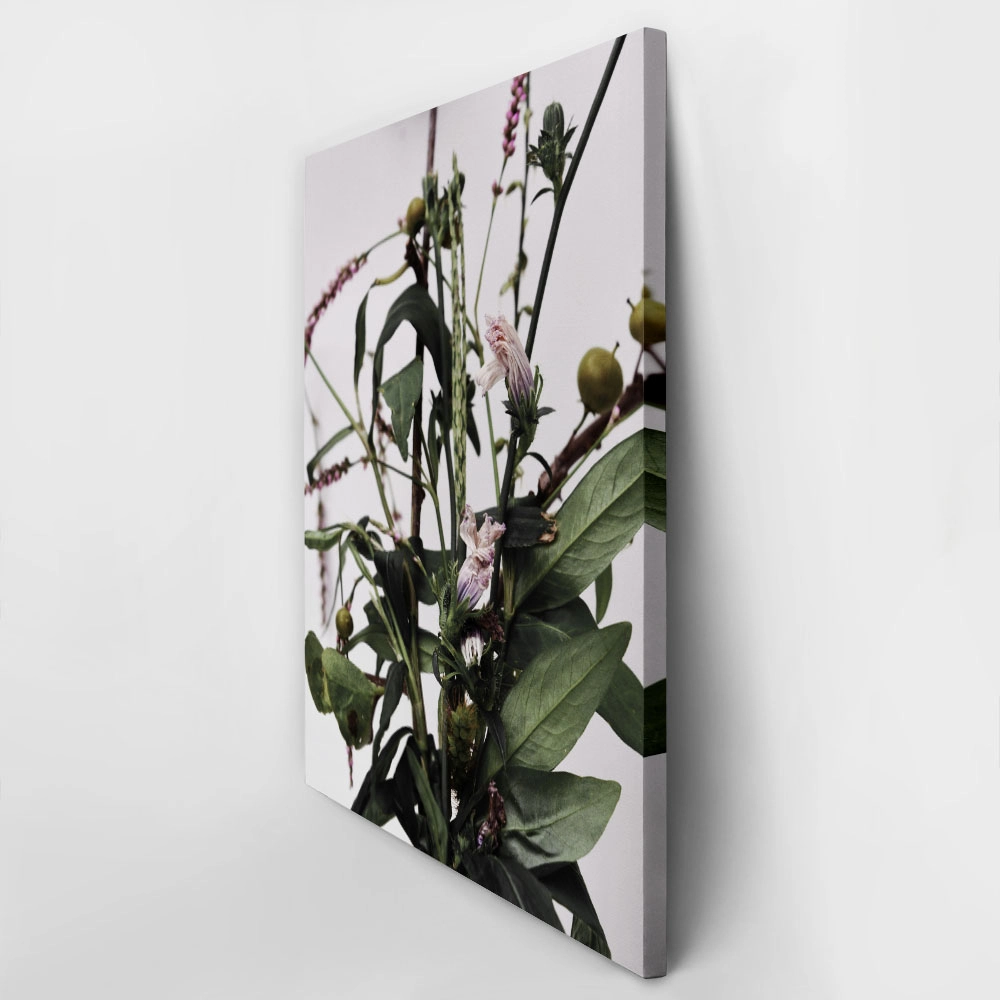 Πίνακας σε Καμβά RUSTIC FARMHOUSE FLOWERS 2