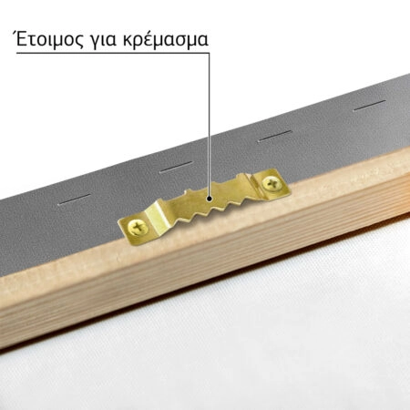 Πίνακας σε Καμβά RUSTIC FARMHOUSE FOGGY MOUNTAIN -  Sticky 4