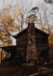 Πίνακας σε Καμβά RUSTIC FARMHOUSE FOREST CABIN 4