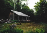 Πίνακας σε Καμβά RUSTIC FARMHOUSE FOREST CABIN 5