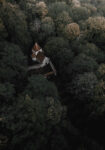 Πίνακας σε Καμβά RUSTIC FARMHOUSE FOREST CABIN