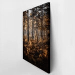 Πίνακας σε Καμβά RUSTIC FARMHOUSE FOREST TREES