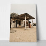 Πίνακας σε Καμβά RUSTIC FARMHOUSE GAS STATION 2
