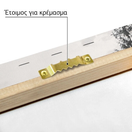 Πίνακας σε Καμβά RUSTIC FARMHOUSE HILL ROAD -  Sticky 4