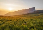 Πίνακας σε Καμβά RUSTIC FARMHOUSE HILL