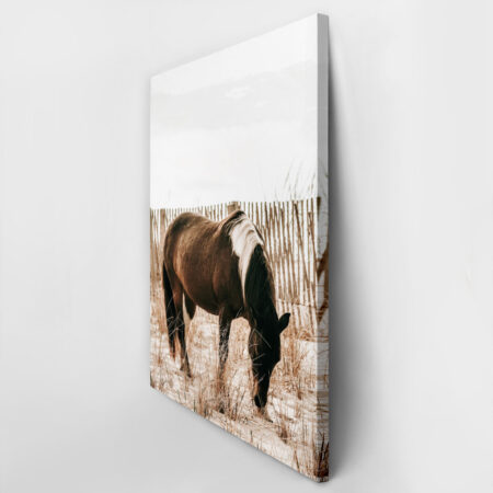 Πίνακας σε Καμβά RUSTIC FARMHOUSE HORSE 15 -  Sticky 2