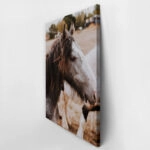 Πίνακας σε Καμβά RUSTIC FARMHOUSE HORSE 16