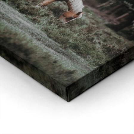 Πίνακας σε Καμβά RUSTIC FARMHOUSE HORSE 2 -  Sticky 1