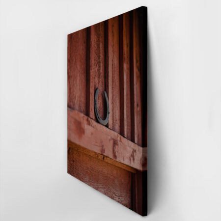 Πίνακας σε Καμβά RUSTIC FARMHOUSE HORSESHOE 2 -  Sticky 2