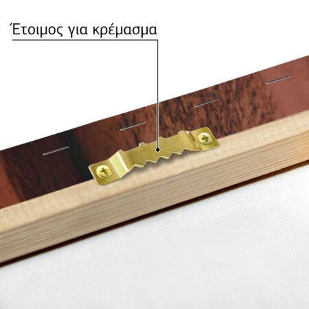 Πίνακας σε Καμβά RUSTIC FARMHOUSE HORSESHOE 2 -  Sticky 4