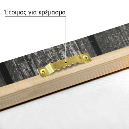 Πίνακας σε Καμβά RUSTIC FARMHOUSE HORSESHOE -  Sticky 4