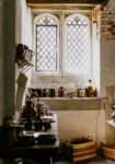 Πίνακας σε Καμβά RUSTIC FARMHOUSE KITCHEN WINDOW