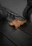 Πίνακας σε Καμβά RUSTIC FARMHOUSE LEAF