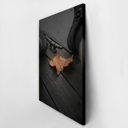 Πίνακας σε Καμβά RUSTIC FARMHOUSE LEAF -  Sticky 2