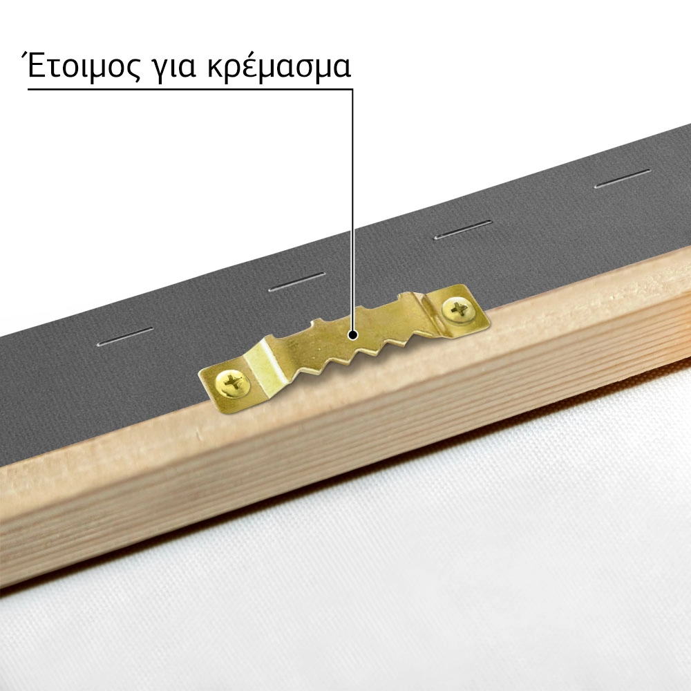 Πίνακας σε Καμβά RUSTIC FARMHOUSE LEAF