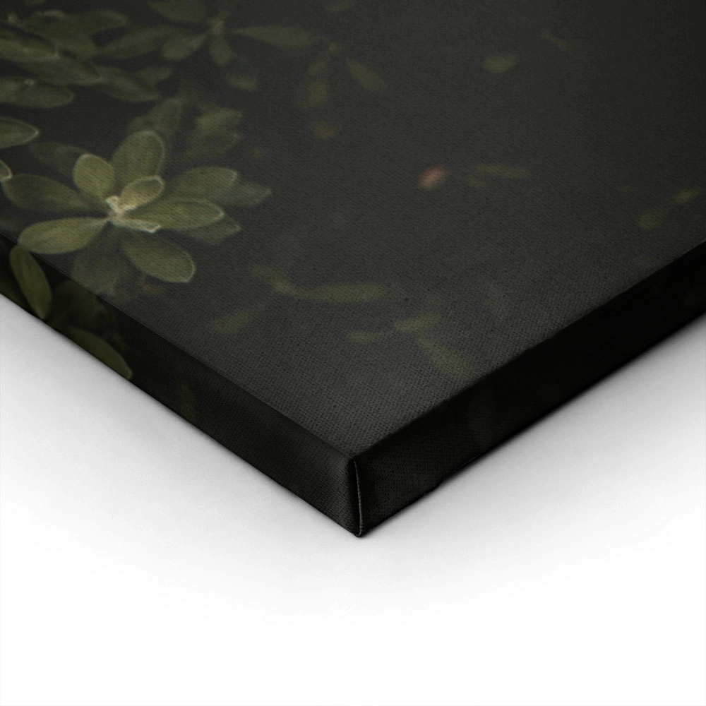 Πίνακας σε Καμβά RUSTIC FARMHOUSE LEAVES