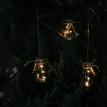Πίνακας σε Καμβά RUSTIC FARMHOUSE LIGHTS 2 -  Sticky 5