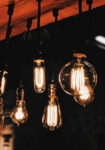 Πίνακας σε Καμβά RUSTIC FARMHOUSE LIGHTS