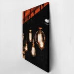 Πίνακας σε Καμβά RUSTIC FARMHOUSE LIGHTS