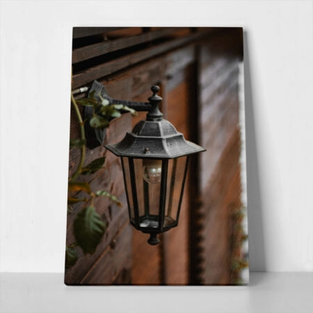 Πίνακας σε Καμβά RUSTIC FARMHOUSE LIGHT - 