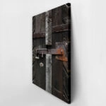 Πίνακας σε Καμβά RUSTIC FARMHOUSE LOCK