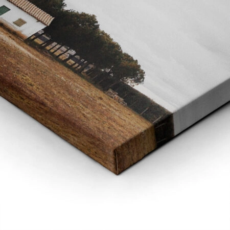 Πίνακας σε Καμβά RUSTIC FARMHOUSE LONE HOUSE -  Sticky 1