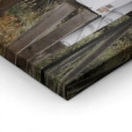 Πίνακας σε Καμβά RUSTIC FARMHOUSE MAILBOXES