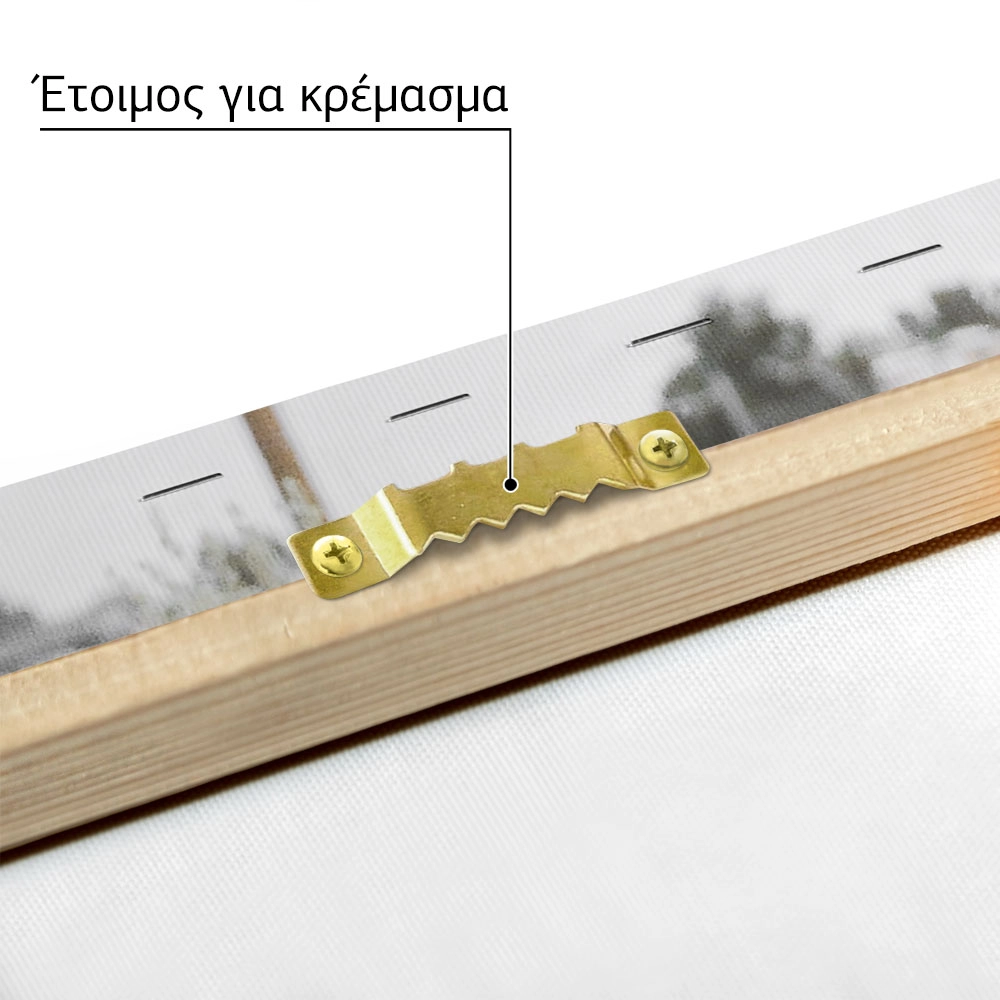 Πίνακας σε Καμβά RUSTIC FARMHOUSE MAILBOXES
