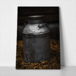 Πίνακας σε Καμβά RUSTIC FARMHOUSE MILK JUG