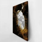 Πίνακας σε Καμβά RUSTIC FARMHOUSE MIRROR