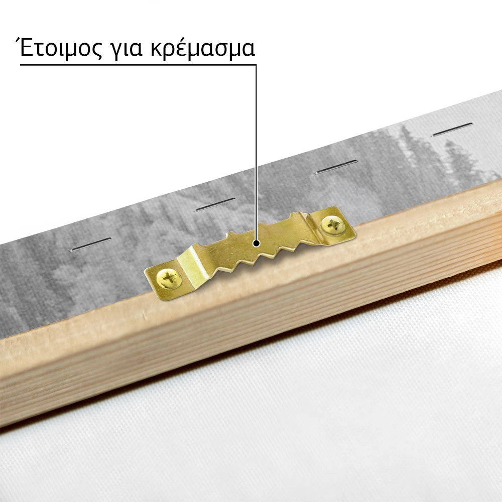 Πίνακας σε Καμβά RUSTIC FARMHOUSE MOUNTAIN CABIN 2