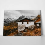 Πίνακας σε Καμβά RUSTIC FARMHOUSE MOUNTAIN CABIN 3