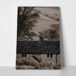 Πίνακας σε Καμβά RUSTIC FARMHOUSE MOUNTAIN LIFE 10