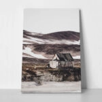 Πίνακας σε Καμβά RUSTIC FARMHOUSE MOUNTAIN LIFE 11