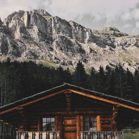 Πίνακας σε Καμβά RUSTIC FARMHOUSE MOUNTAIN LIFE 14 -  Sticky 5