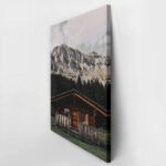 Πίνακας σε Καμβά RUSTIC FARMHOUSE MOUNTAIN LIFE 14