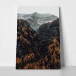 Πίνακας σε Καμβά RUSTIC FARMHOUSE MOUNTAIN LIFE 5