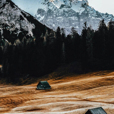 Πίνακας σε Καμβά RUSTIC FARMHOUSE MOUNTAIN LIFE -  Sticky 5