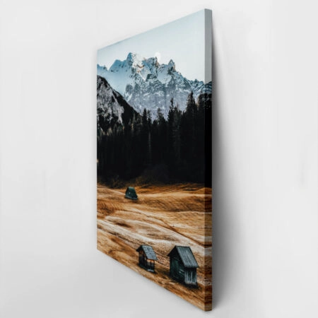 Πίνακας σε Καμβά RUSTIC FARMHOUSE MOUNTAIN LIFE -  Sticky 2