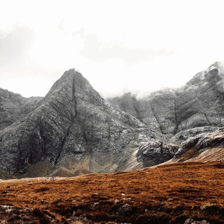 Πίνακας σε Καμβά RUSTIC FARMHOUSE MOUNTAIN PEAK -  Sticky 5