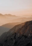 Πίνακας σε Καμβά RUSTIC FARMHOUSE MOUNTAINS