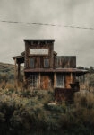 Πίνακας σε Καμβά RUSTIC FARMHOUSE OLD CABIN 3